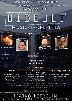 ARRIVA IL MUSICAL-OPERETTA “BIDELLI”