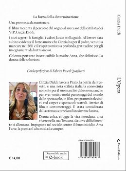 "L’Opera". Il nuovo libro di Cinzia Diddi, intervista