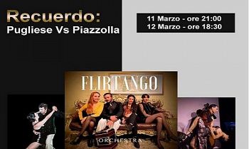 "Recuerdo: Pugliese Vs Piazzolla"  11 e 12 MARZO, Spazio Arteatrio a Roma