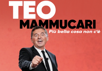 Teo Mammucari in scena al Teatro Pacini di Pescia