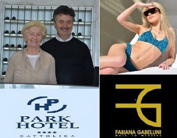 Affascinanti sfumature dell’Italian lifestyle: l’eleganza del Park Hotel e la moda di  Fabiana Gabellini