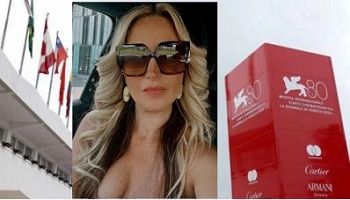 Cinzia Diddi  e Venezia 80