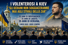 L’Ucraina celebra il 35° anniversario della propria indipendenza