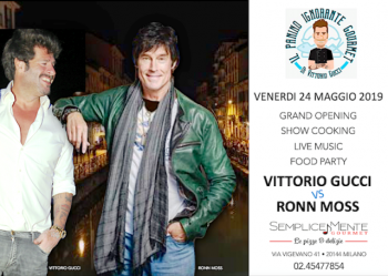 MILANO, arriva "Il Panino Ignorante Gourmet" di Vittorio Gucci che sfida i VIP